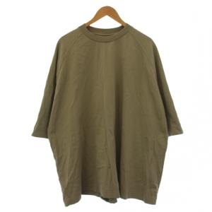 T SHIRT BIG RAG Tシャツ カットソー 半袖 S ベージュ 22H5016 /BM