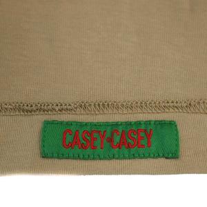 CASEY CASEY T SHIRT BIG RAG Tシャツ カットソー 半袖 S ベージュ 22H5016 /BM
