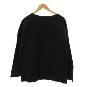 Stand Collar Box ST シャツ 長袖 コットン リネン 3 黒 0241-U6017-1058