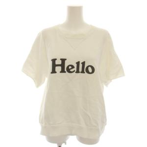 ハロースウェットショートスリーブウラケ HELLO SWEAT S/S URAKE トレーナー 半袖 ロゴプリント