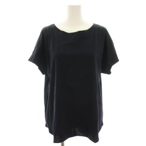 自由区 20SS タグ付き コンパクトコットンスムース プルオーバー カットソー Tシャツ 半袖 大きいサイズ