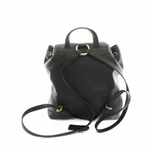 COACH イーヴィーバックパック リュックサック デイパック レザー 黒 ブラック 68380 /YM