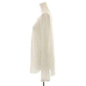 Spick&Span 24SS タグ付き LI/PE ヘンリーネックプルオーバー Tシャツ カットソー 長袖 麻 リネン F
