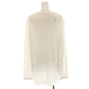 Spick&Span 24SS タグ付き LI/PE ヘンリーネックプルオーバー Tシャツ カットソー 長袖 麻 リネン F