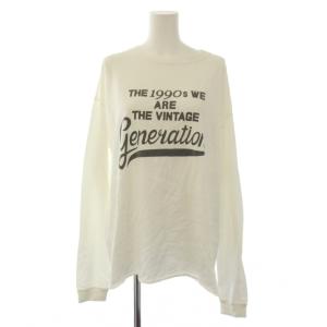 26SS fascinate Tシャツ No.1 カットソー 長袖 プリント F 白 26070500702010