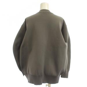 JOURNAL STANDARD 23AW ウォッシャブルバナナスリーブカーディガン グレー 無地 ラウンドネック 長袖 23080400300030
