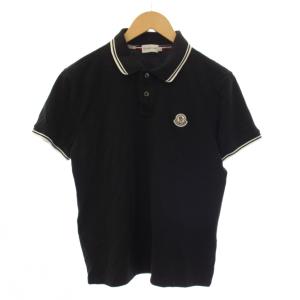 Slim Fit ポロシャツ 半袖 L 黒 /BM