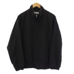 NYLON TRACK JACKET ブルゾン ジャケット ジップアップ ハイネック ナイロン 2 紺