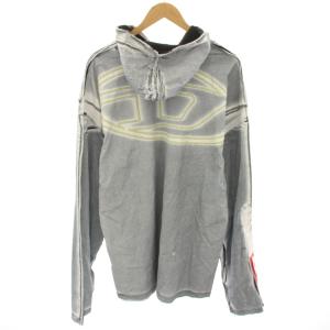 DIESEL Tオックスフードロングスリーブ T-OX-HOOD-LS パーカー プルオーバー ロンT Tシャツ 長袖