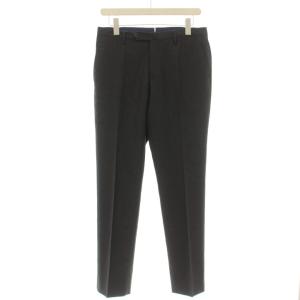 SLIM FIT スラックス ウール パンツ 46 チャコールグレー 002X1 /G