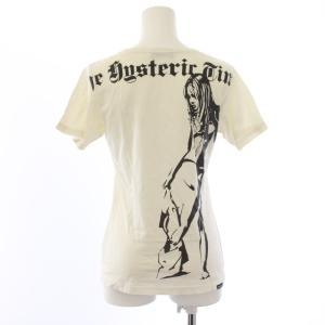 Tシャツ カットソー ロゴプリント 半袖 F 白 ホワイト 2CT-0910 /HN