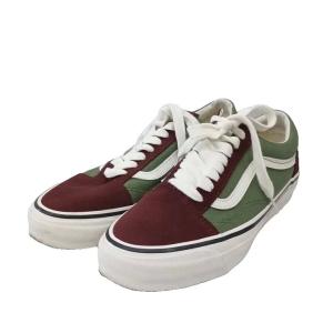 VANS スニーカー シューズ US8.5 26.5cm カーキ 茶 ブラウン /AN