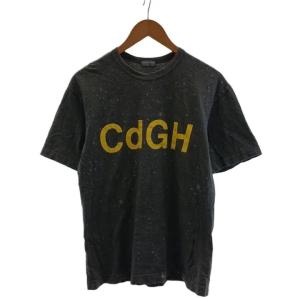 AD2001 Tシャツ カットソー 半袖 ロゴ グレー HT020180 /AN