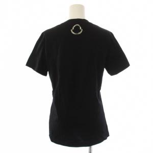 MONCLER 21SS MAGLIA T-SHIRT Tシャツ カットソー 半袖 ロゴ S 黒 G20938C00015