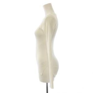AURALEE × ロンハーマン Ron Herman 26SS ギザボートネック ニット カットソー 長袖 0 白 A26SB01RH
