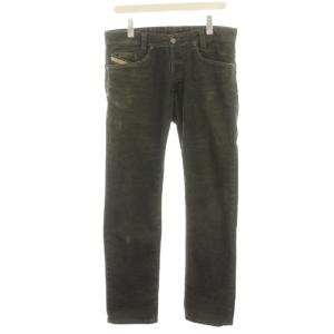 ONIJO デニムパンツ ジーンズ ダメージ加工 ストレート USED加工 30 グレー /HN