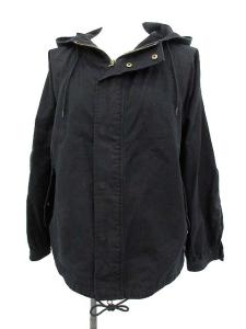 ジャケット ドルマンスリーブ ジップアップ 黒