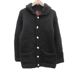 K-SEVEN ジャケット カウチンニット カナタ 黒 ブラック