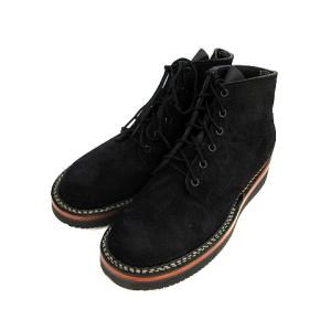 WHITE'S BOOTS ブーツ ショート ノースウエスト ラスト レースアップ レザー スウェード 26.0cm 黒 ブラック