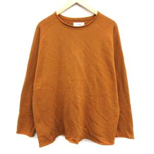 marka 18AW スウェット トレーナー ROLL-NECK BIG SWEAT SHIRTS 長袖 2 キャメル 茶