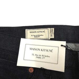 Maison Kitsuné デニムパンツ ストレート スリムカット