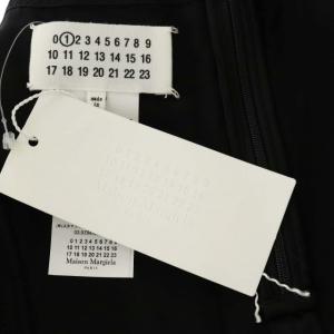 Martin Margiela 1 メゾンマルジェラ 1 イタリア製 16SS フレアスカート ひざ丈 シースルー 40 S ブラック