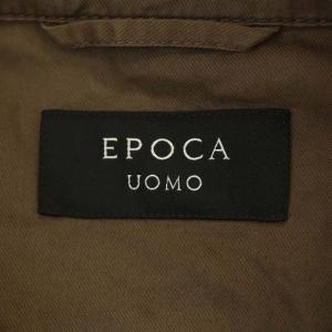 EPOCA UOMO ミリタリー シャツ 46 ブラウン
