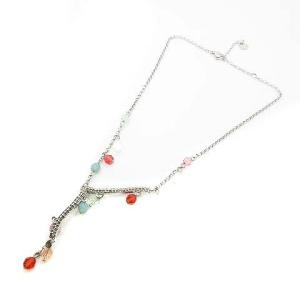 SWAROVSKI ネックレス ペンダント ストーン シルバー マルチカラー