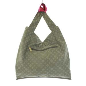 russet 総柄 ナイロントートバッグ グレー