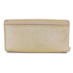 kate spade new york ラウンドファスナー長財布 ピンクベージュ
