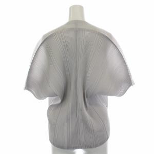 PLEATS PLEASE ISSEY MIYAKE 19AW プリーツシャツ 3 ライトグレー