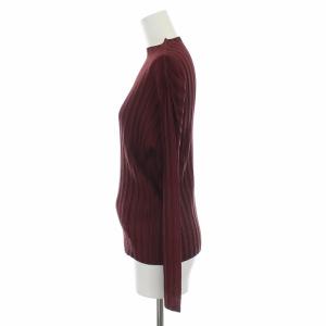 PLEATS PLEASE ISSEY MIYAKE 19AW カットソー ハイネック 長袖 3 ボルドー