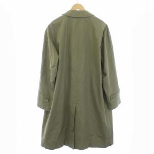 Aquascutum Aqua 5 ステンカラーコート スプリングコート ヴィンテージ 42 カーキ