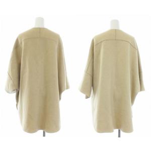 AGNONA コーディガン ショートコート リバーシブル XS ベージュ