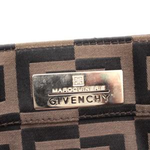 GIVENCHY トートバッグ ナイロン キャンバス 茶 ブラウン