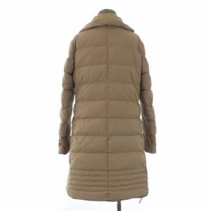 TATRAS ロングダウンコート アウター スタンドカラー フェイクレイヤード 3 L ベージュ LTA-4219