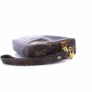 LOUIS VUITTON M51827 マルリードラゴンヌPM モノグラム セカンドバッグ 茶