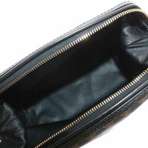 CELINE マルチポーチ PVC マカダム柄 黒 ブラック