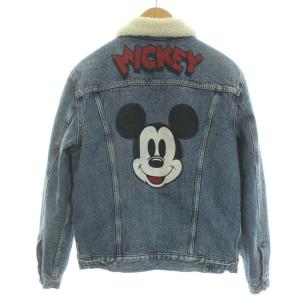 Levi's MICKEY TYPE3 SHERPA TRUCKER JACKET ブルー