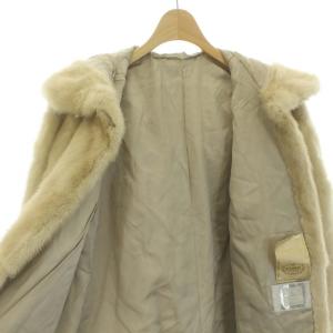 SAGA MINK ヴィマファーズ VIMA FURS ファーコート アウター ミドル フード フーディ ミンク ベージュ