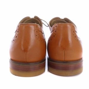 COLE HAAN GRAND OS ビジネスシューズ ウイングチップ チーニー レザー 8.5 26.5cm 茶 ブラウン