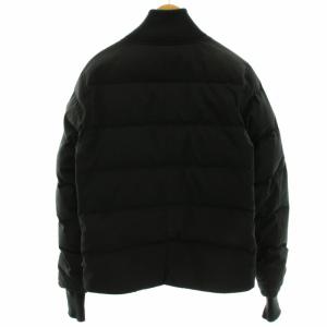 CANADA GOOSE WOOLFORD JACKET ダウンジャケット ジップアップ リブ 切替 ワッペン S/P S 黒 ブラック 3807M