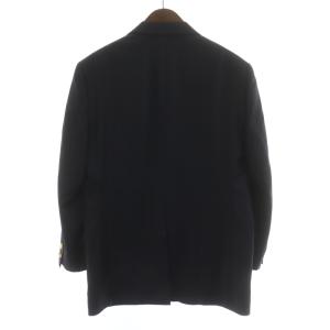 Brooks Brothers テーラードジャケット シングル 背抜き 金ボタン ウール 75-25 M 紺 ネイビー