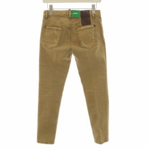 DSQUARED2 タグ付き デニムパンツ ジーンズ ダメージ加工 スリム 34 XXS 茶 ブラウン
