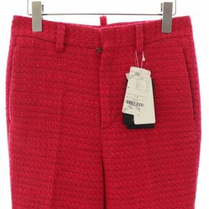 DSQUARED2 スラックスパンツ ツイード XS ピンク