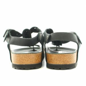 BIRKENSTOCK TATAMI Gizeh ギゼ トングサンダル ビーチサンダル フラット Tストラップ 編み込み 37 24cm 黒 ブラック