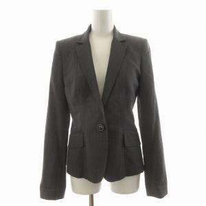テーラードジャケット シングル ロゴボタン 40 M グレー