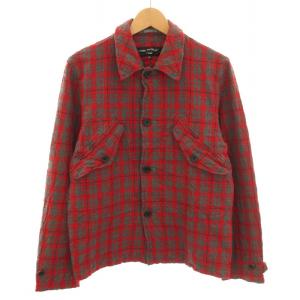 COMME des GARCONS HOMME AD2004 千鳥柄 半袖シャツ