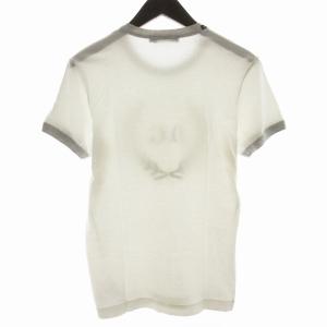 DOLCE&GABBANA Tシャツ 半袖 カットソー 刺繍 48 XL 白 ホワイト