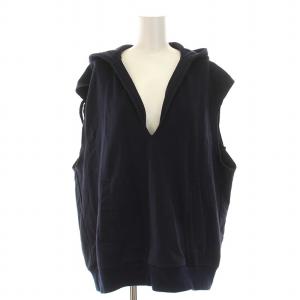 PAPER URAKE SLEEVELESS HOODIE ペーパー 裏毛 スリーブレス フーディ プルオーバー